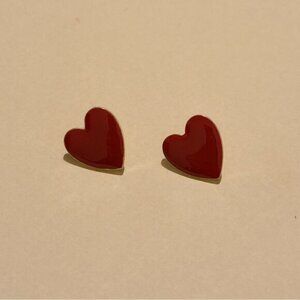 Heart earrings N1212